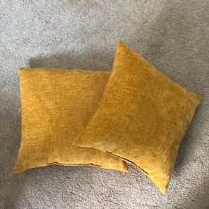 Throw pillows